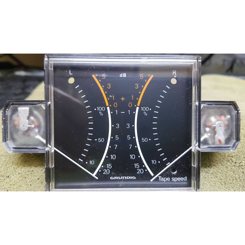 Vumetros analógicos