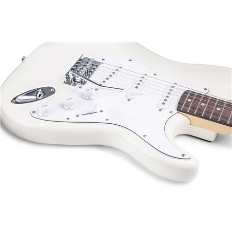 GIGKIT CONJUNTO GUITARRA ELÉCTRICA BLANCO