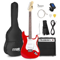 GIGKIT CONJUNTO GUITARRA ELÉCTRICA ROJO