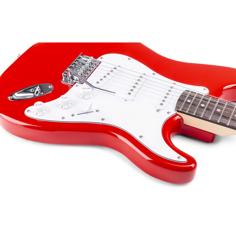 GIGKIT CONJUNTO GUITARRA ELÉCTRICA ROJO