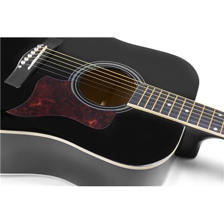 SOLOJAM CONJUNTO GUITARRA ACÚSTICA NEGRA