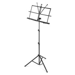 MSS02 SOPORTE DE PARTITURAS PLEGABLE NEGRO 2