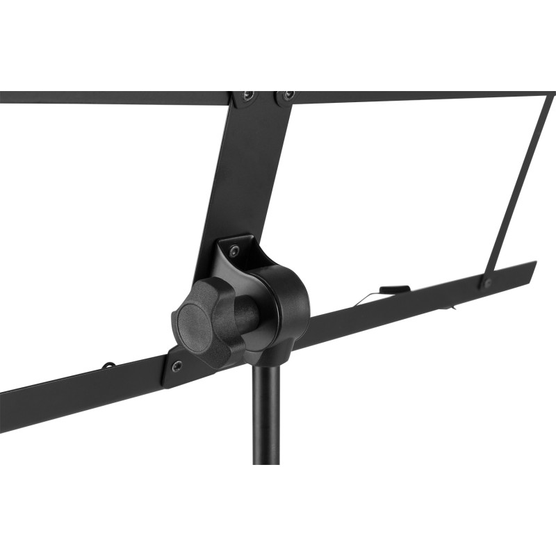 MSS02 SOPORTE DE PARTITURAS PLEGABLE NEGRO