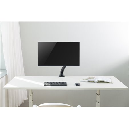 MAD10G BRAZO SINGLE PARA MONITOR CON AMORTIGUADOR DE GAS 17”- 32”