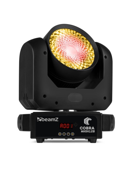 COBRA WASH120 CABEZA MÓVIL LED CON ANILLO LED