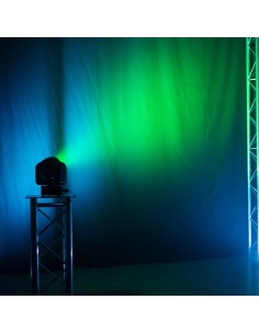 COBRA WASH120 CABEZA MÓVIL LED CON ANILLO LED