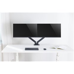 CMA20G BRAZO DOBLE PARA MONITOR CON AMORTIGUADOR DE GAS 17”- 32” 2