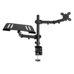 CMA10L BRAZO PARA UN MONITOR DE 13"- 32" CON SOPORTE PARA PORTÁTIL 2