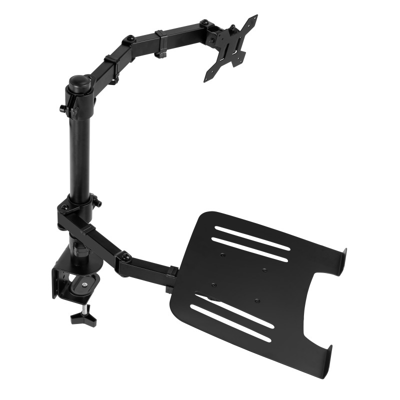 CMA10L BRAZO PARA UN MONITOR DE 13"- 32" CON SOPORTE PARA PORTÁTIL