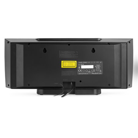 TOURS SISTEMA ESTÉREO HIFI DAB+ NEGRO