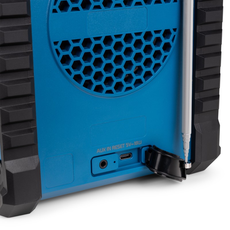 TEMI JOBSITE DAB/FM RADIO CON BATERÍA