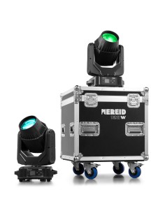 NEREID1R BEAM 1R CABEZA MÓVIL EXTERIOR 2PCS EN FLIGHTCASE