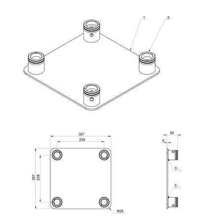 P30 PLATO BASE TRUSS