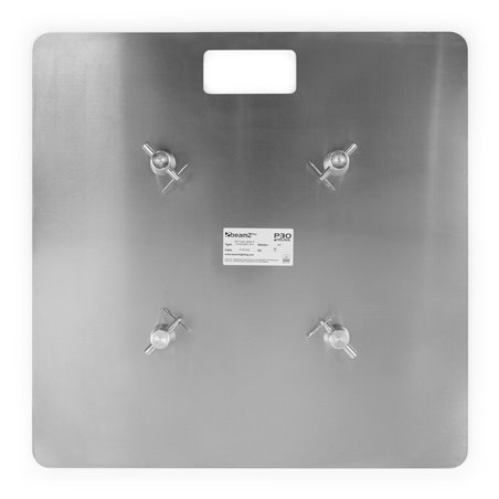 CONJUNTO BASE & PLATO P30 ALUMINIO