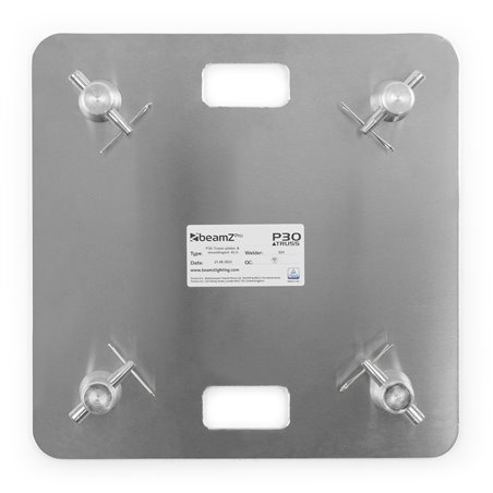 CONJUNTO BASE & PLATO P30 ALUMINIO