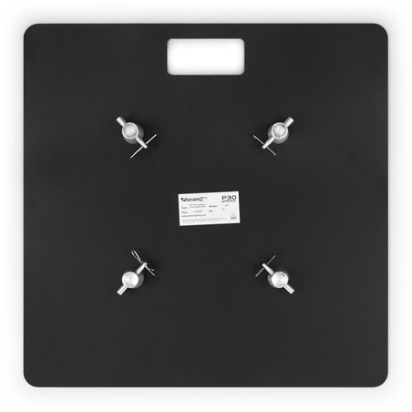 CONJUNTO BASE & PLATO P30 NEGRO