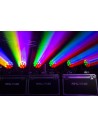 MHL1240 LED WASH CABEZA MOVIL CON ZOOM 2 PIEZAS EN FLIGHTCASE