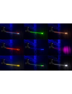 TIGER 17R 350W BEAM/SPOT CABEZA MÓVIL 2PCS EN FLIGHTCASE