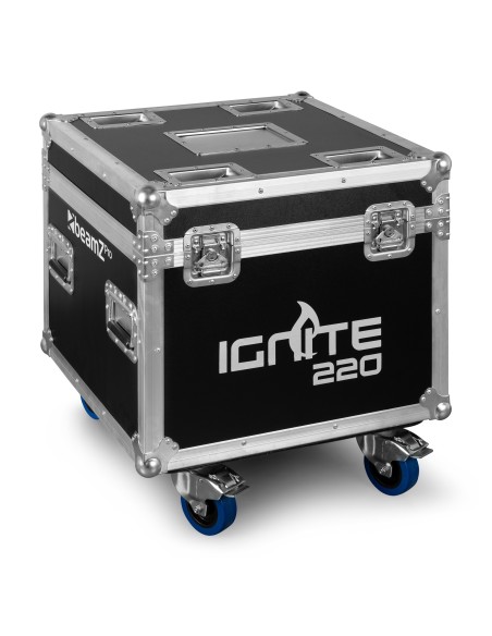 IGNITE220 CABEZA MÓVIL 220W 2PCS EN FLIGHTCASE