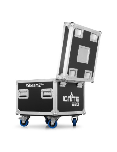 IGNITE220 CABEZA MÓVIL 220W 2PCS EN FLIGHTCASE