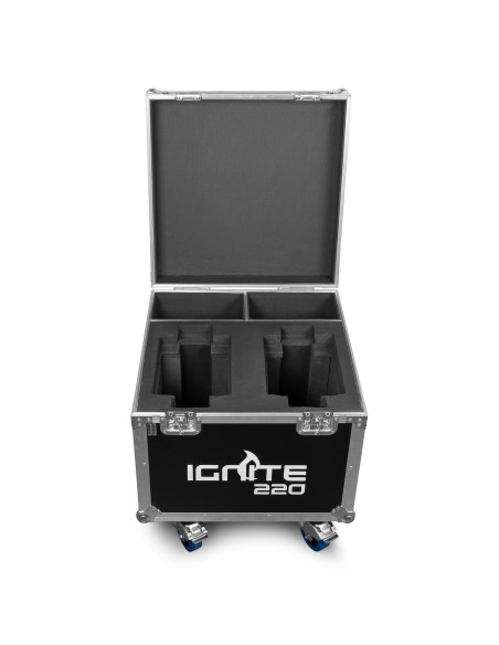 IGNITE220 CABEZA MÓVIL 220W 2PCS EN FLIGHTCASE