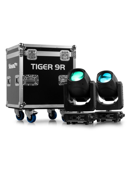 TIGER 9R 260W CABEZA MÓVIL BEAM 2UDS EN FLIGHTCASE