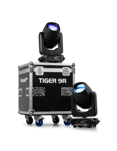 TIGER 9R 260W CABEZA MÓVIL BEAM 2UDS EN FLIGHTCASE