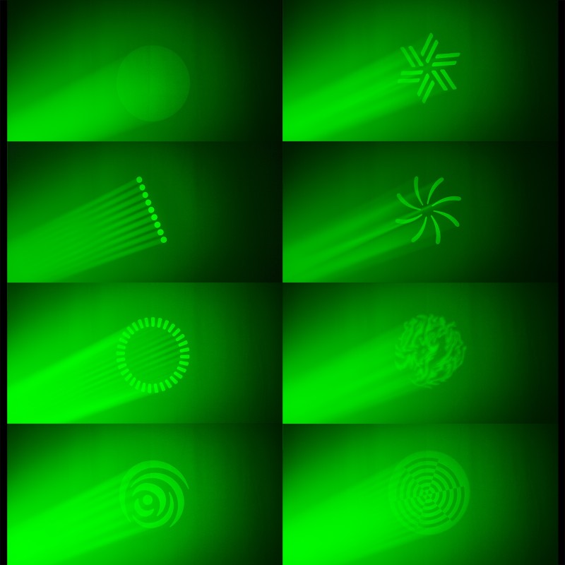 IGNITE300A LED BSW CABEZA MÓVIL CON ANIMACIÓN 2PCS EN FLIGHTCASE