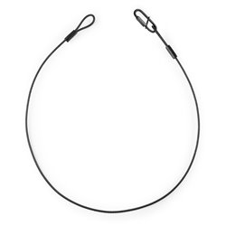 SAF35 CABLE DE SEGURIDAD 35CM X 3MM 30KG NEGRA 2