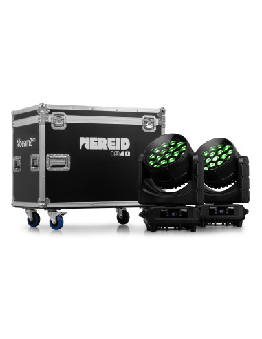 NEREID1940 LED BEE EYE CABEZA MÓVIL CON ZOOM PARA EXTERIOR 2 PIEZAS EN FLIGHTCASE
