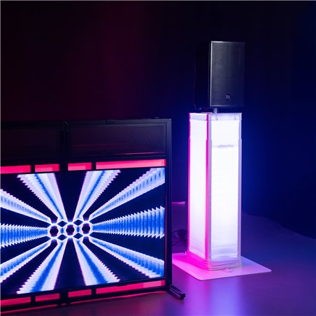 DJP170 PEDESTAL DJ CON PLACA BASE PLEGABLE