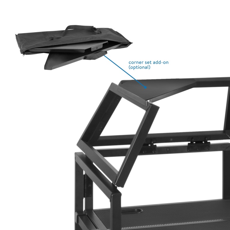 DB5 PRO CABINA DJ ALUMINIO ANCHO 2.0M