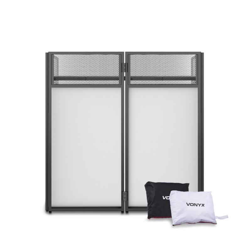 DB4 PRO SISTEMA DE CABINA DJ PLEGABLE DE 4 CUERPOS