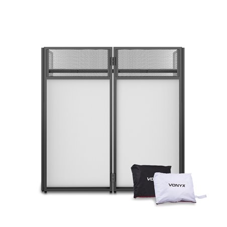 DB4 PRO SISTEMA DE CABINA DJ PLEGABLE DE 4 CUERPOS