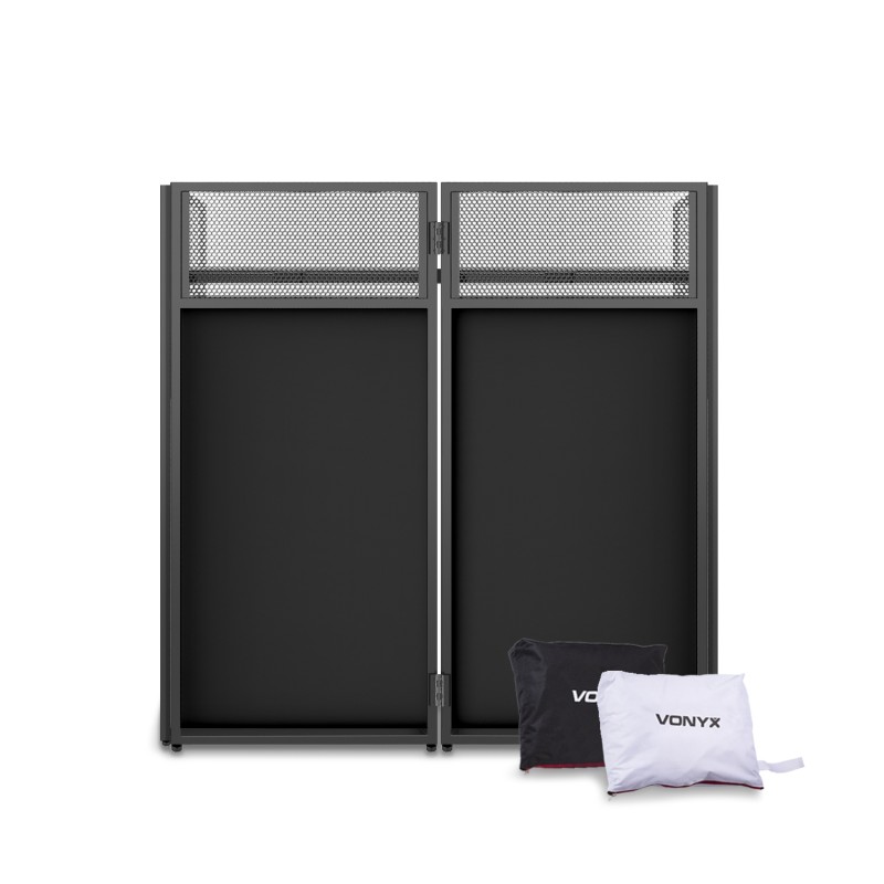 DB4 PRO SISTEMA DE CABINA DJ PLEGABLE DE 4 CUERPOS