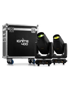 IGNITE400 LED BSW CABEZA MÓVIL CON CMY 2PCS EN FLIGHTCASE