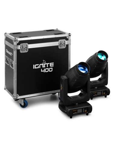 IGNITE400 LED BSW CABEZA MÓVIL CON CMY 2PCS EN FLIGHTCASE