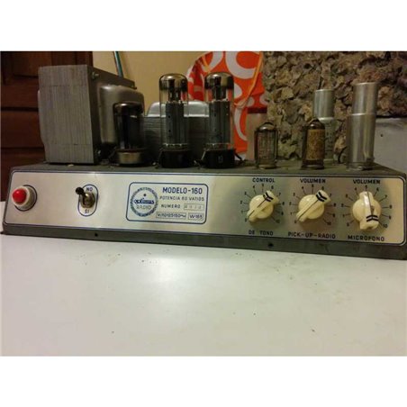 Amplificador de válvulas Optimus 1980//-50 watts