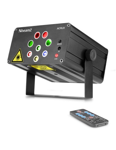 ACRUX QUATRO R/G PARTY LASER CON RGBW