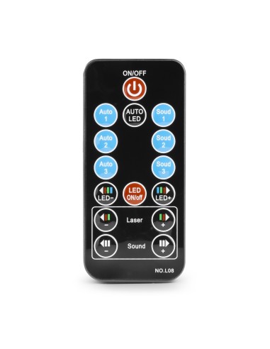 ACRUX QUATRO R/G PARTY LASER CON RGBW