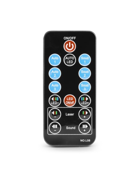 ACRUX QUATRO R/G PARTY LASER CON RGBW