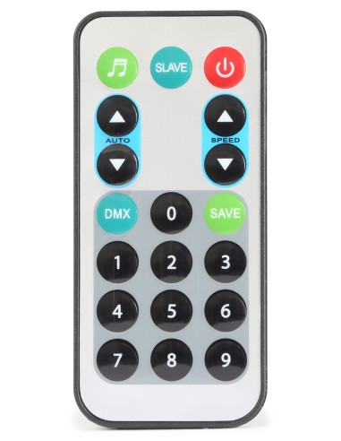 SURTUR II DOBLE LASER RG GOBO DMX IRC LED 3W AZUL