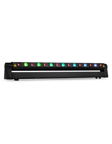 BARRA MÓVIL HYADEN CON 7 LED Y 8 RAYOS LÁSER