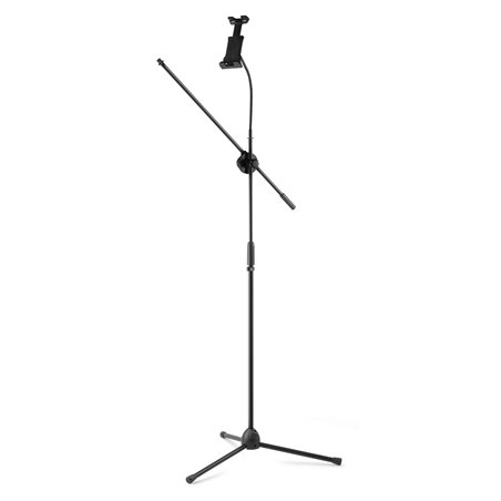 MS10TH SOPORTE DE MICRÓFONO PLEGABLE CON BRAZO Y SOPORTE PARA TABLETA