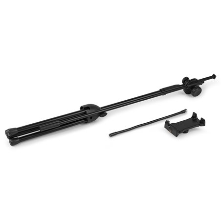 MS10TH SOPORTE DE MICRÓFONO PLEGABLE CON BRAZO Y SOPORTE PARA TABLETA