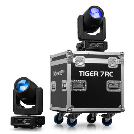 FC-7RC FLIGHTCASE PARA 2 UNIDADES TIGER 7RC MOVING HEAD