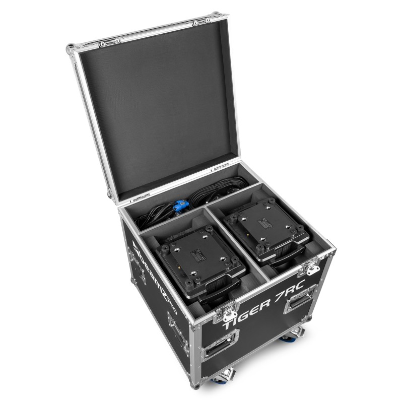 FC-7RC FLIGHTCASE PARA 2 UNIDADES TIGER 7RC MOVING HEAD