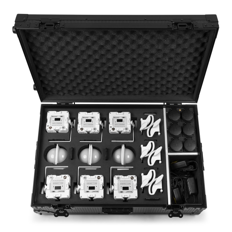 FCC30 FLIGHTCASE PARA 6 PCS KUBE20