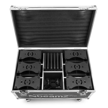 FL200 FLIGHTCASE PARA 6PCS STAR-COLOR 200 Y 205 PROYECTORES WASH