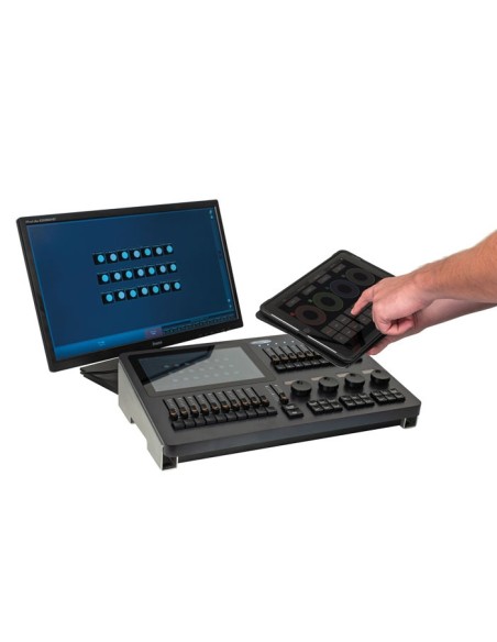 LAMPY 20 2U CONSOLA DMX CON 20 FADERS Y 2 UNIVERSOS